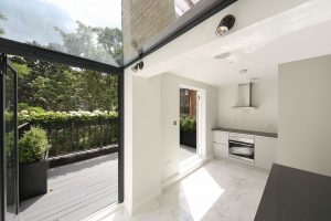 Listed Building Rear Extension - Kitchen