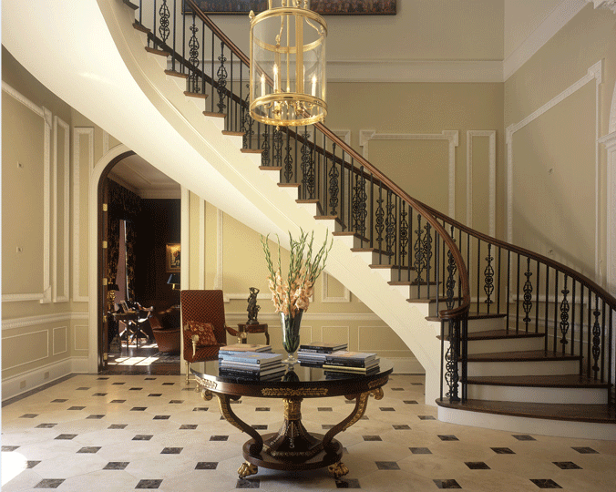 Interior design by Spencer-Churchill Designs LTD